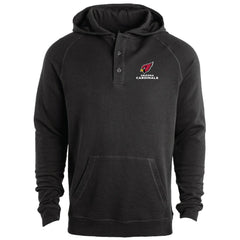 Arizona Cardinals Dunbrooke Montana Raglan Thermal Hoodie - Black sale