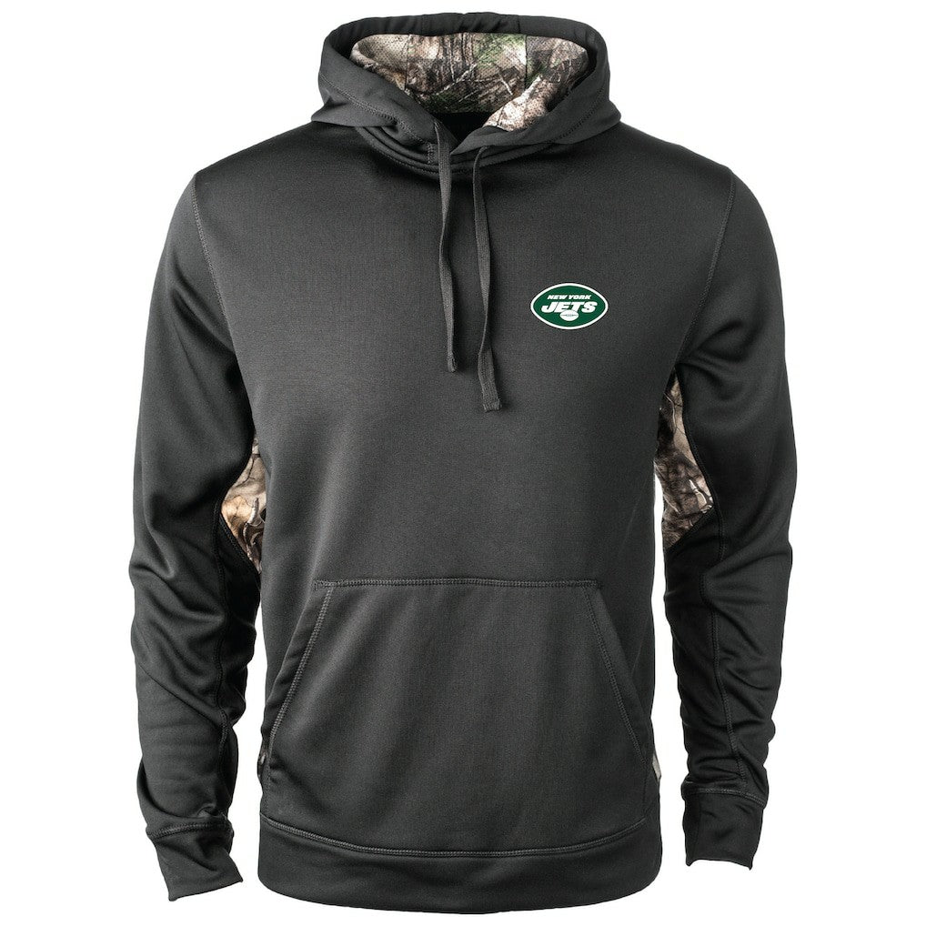 New York Jets Dunbrooke Ranger Real Tree Camo Hoodie - Black for sale