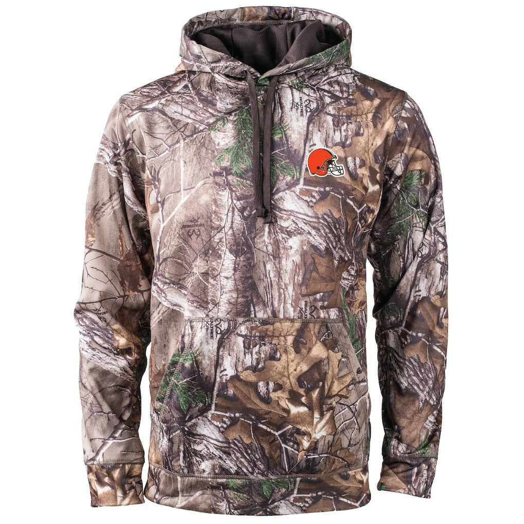 Cleveland Browns Dunbrooke Champion Tech Fleece Hoodie - Camo on sale