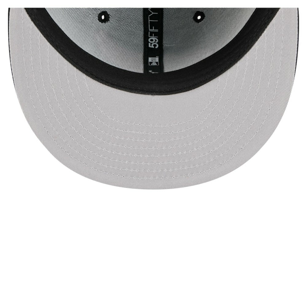 Detroit Red Wings New Era Faded Lines 59FIFTY Fitted Hat - Black Hats