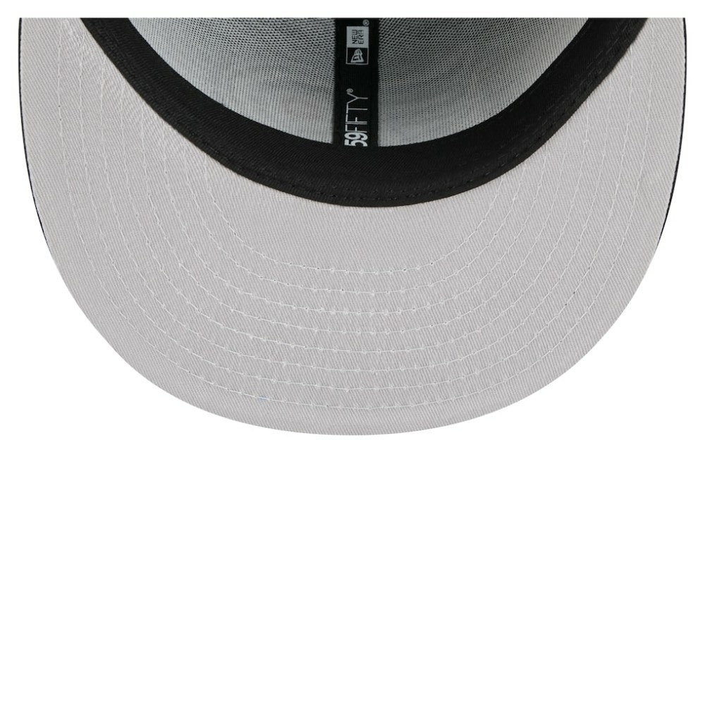 Philadelphia Flyers New Era Faded Lines 59FIFTY Fitted Hat - Black Hats