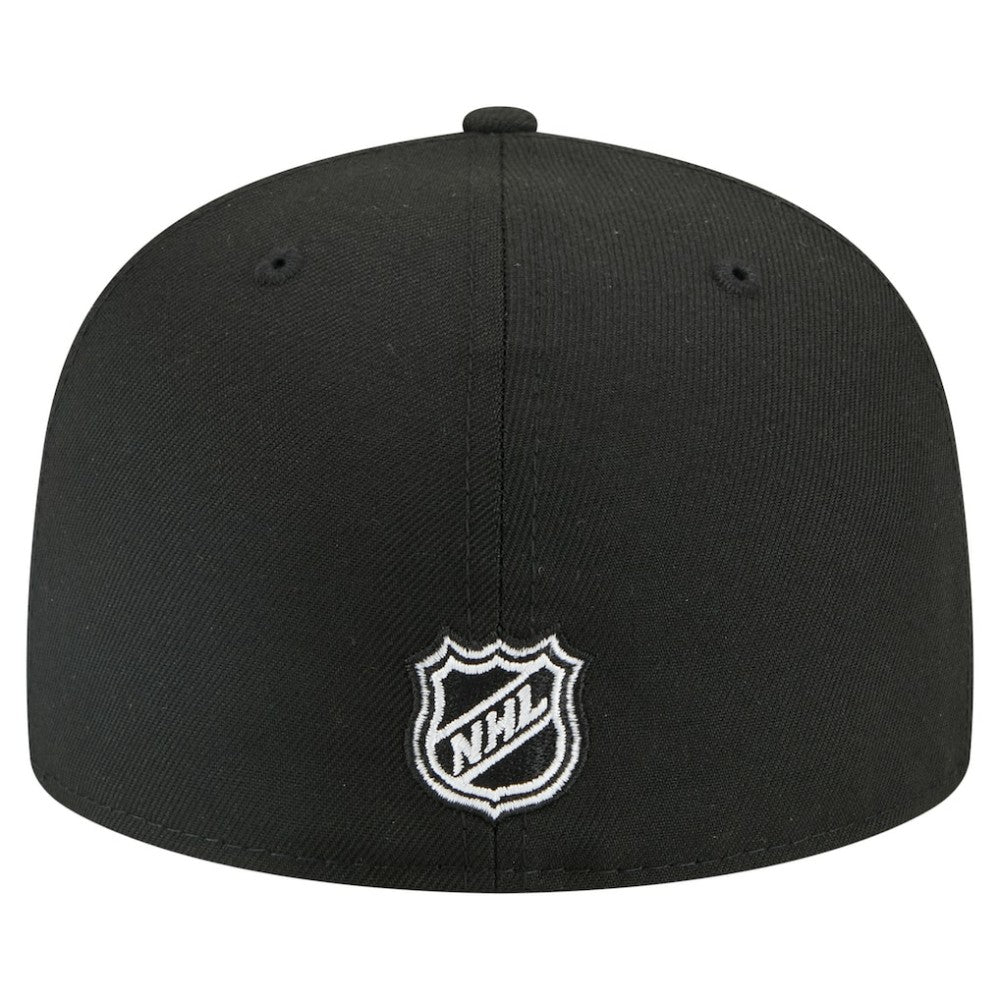 Vegas Golden Knights New Era Faded Lines 59FIFTY Fitted Hat - Black Hats
