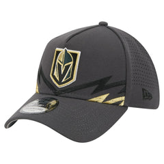 Vegas Golden Knights New Era Zig Zag 39THIRTY A-Frame Perforated Flex Hat - Gray Hats