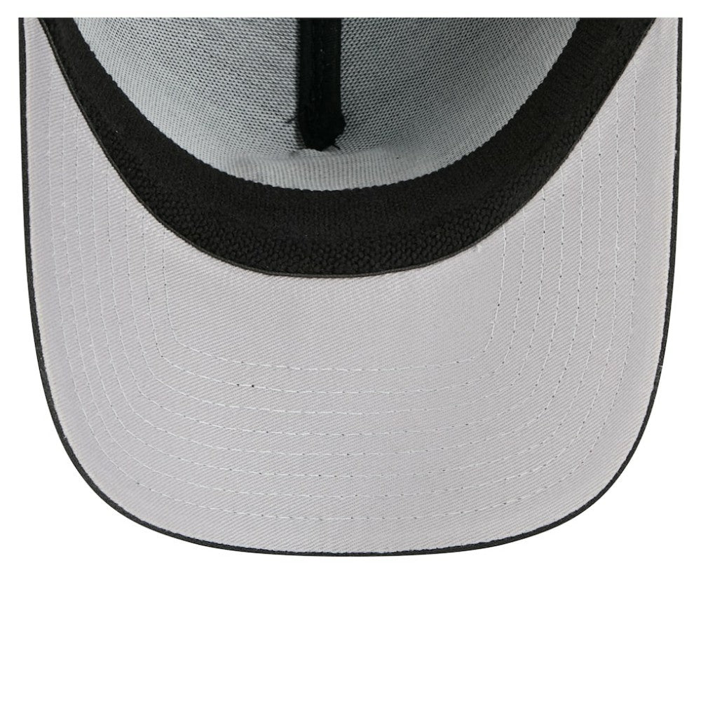 Chicago Blackhawks New Era 39THIRTY A-Frame Perforated Flex Hat - Black Hats