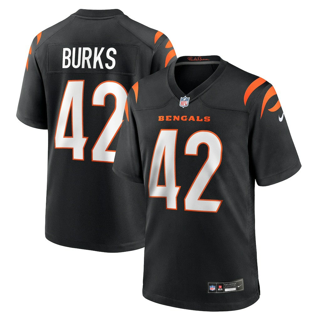 Oren Burks Cincinnati Bengals Team Game Jersey - Black sale