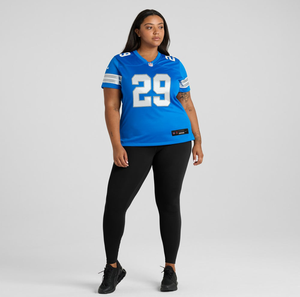 Avonte Maddox Detroit Lions Women's Team Game Jersey - Blue outlet