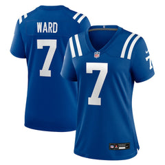 Charvarius Ward Indianapolis Colts Women's Team Game Jersey - Royal discount
