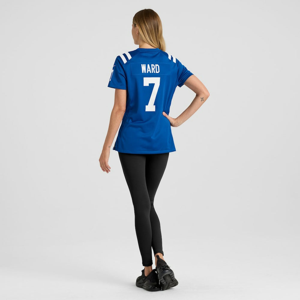 Charvarius Ward Indianapolis Colts Women's Team Game Jersey - Royal discount