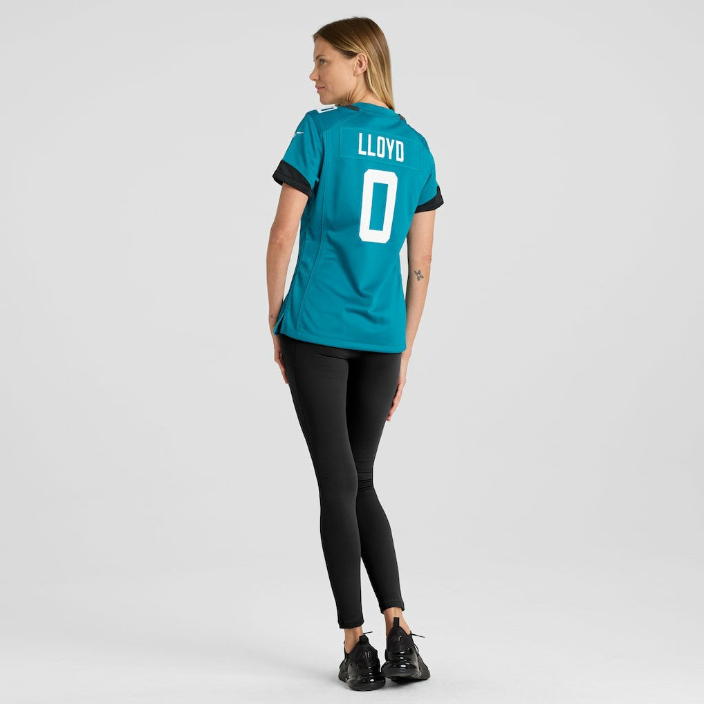 Devin Lloyd Jacksonville Jaguars Women's Team Game Jersey - Teal sale