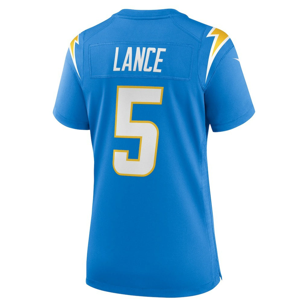 Trey Lance Los Angeles Chargers Women's Team Game Jersey - Powder Blue outlet