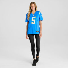 Trey Lance Los Angeles Chargers Women's Team Game Jersey - Powder Blue outlet