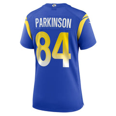 Colby Parkinson Los Angeles Rams Women's Team Game Jersey - Royal for sale