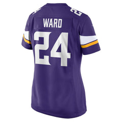 Jay Ward Minnesota Vikings Women's Team Game Jersey - Purple cheap