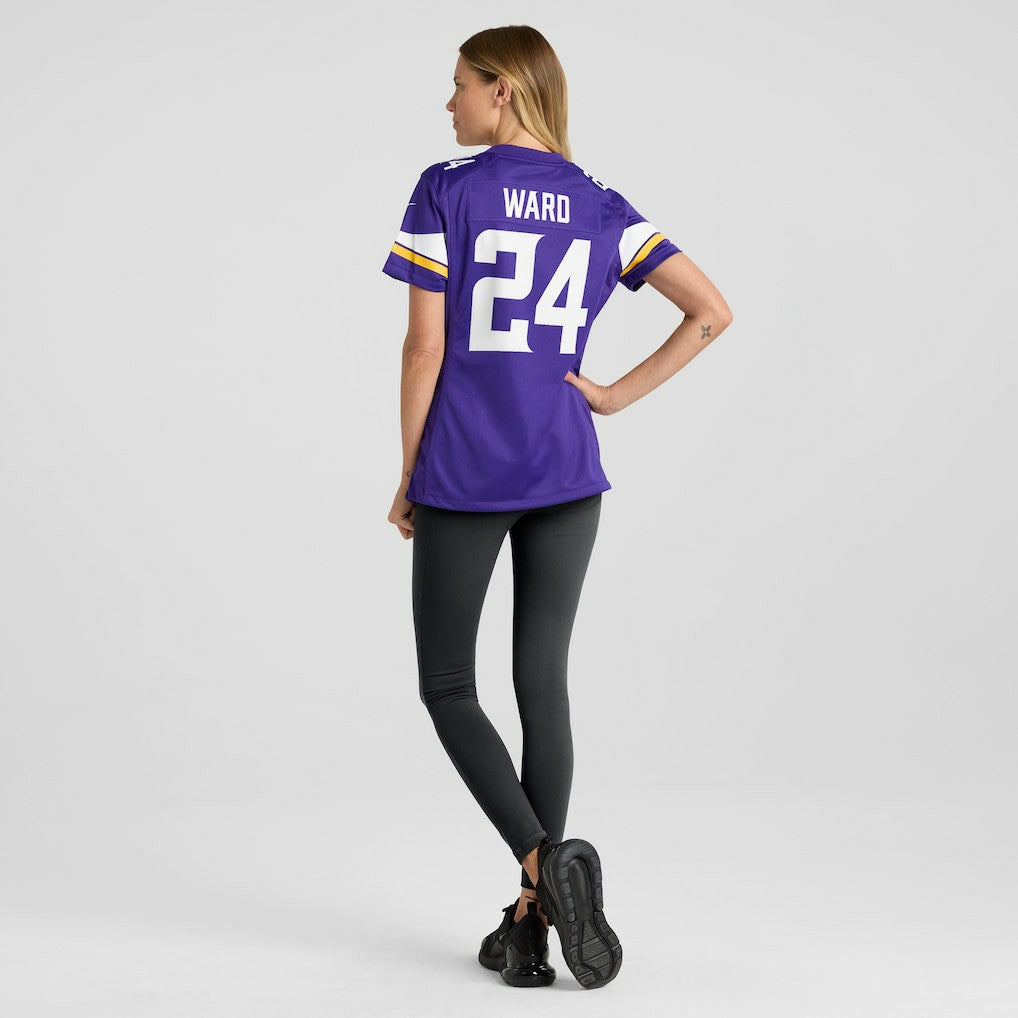 Jay Ward Minnesota Vikings Women's Team Game Jersey - Purple cheap