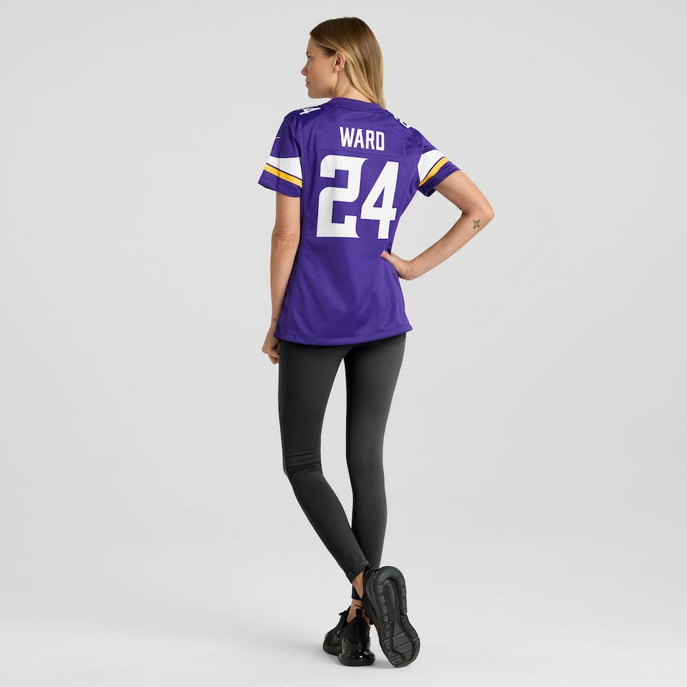 Jay Ward Minnesota Vikings Women's Team Game Jersey - Purple cheap