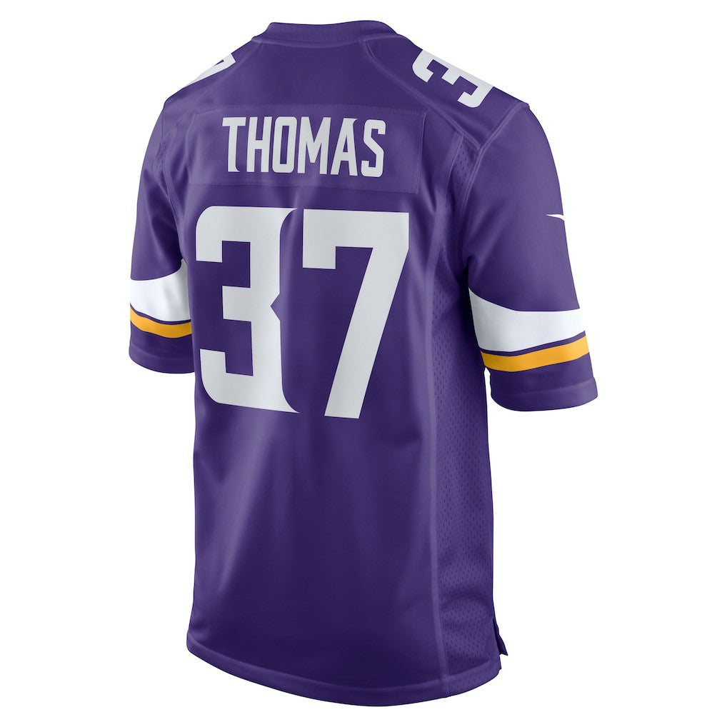 Tavierre Thomas Minnesota Vikings Team Game Jersey - Purple cheap