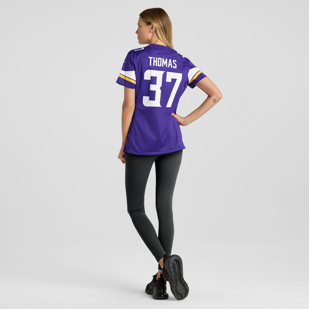 Tavierre Thomas Minnesota Vikings Women's Team Game Jersey - Purple for sale