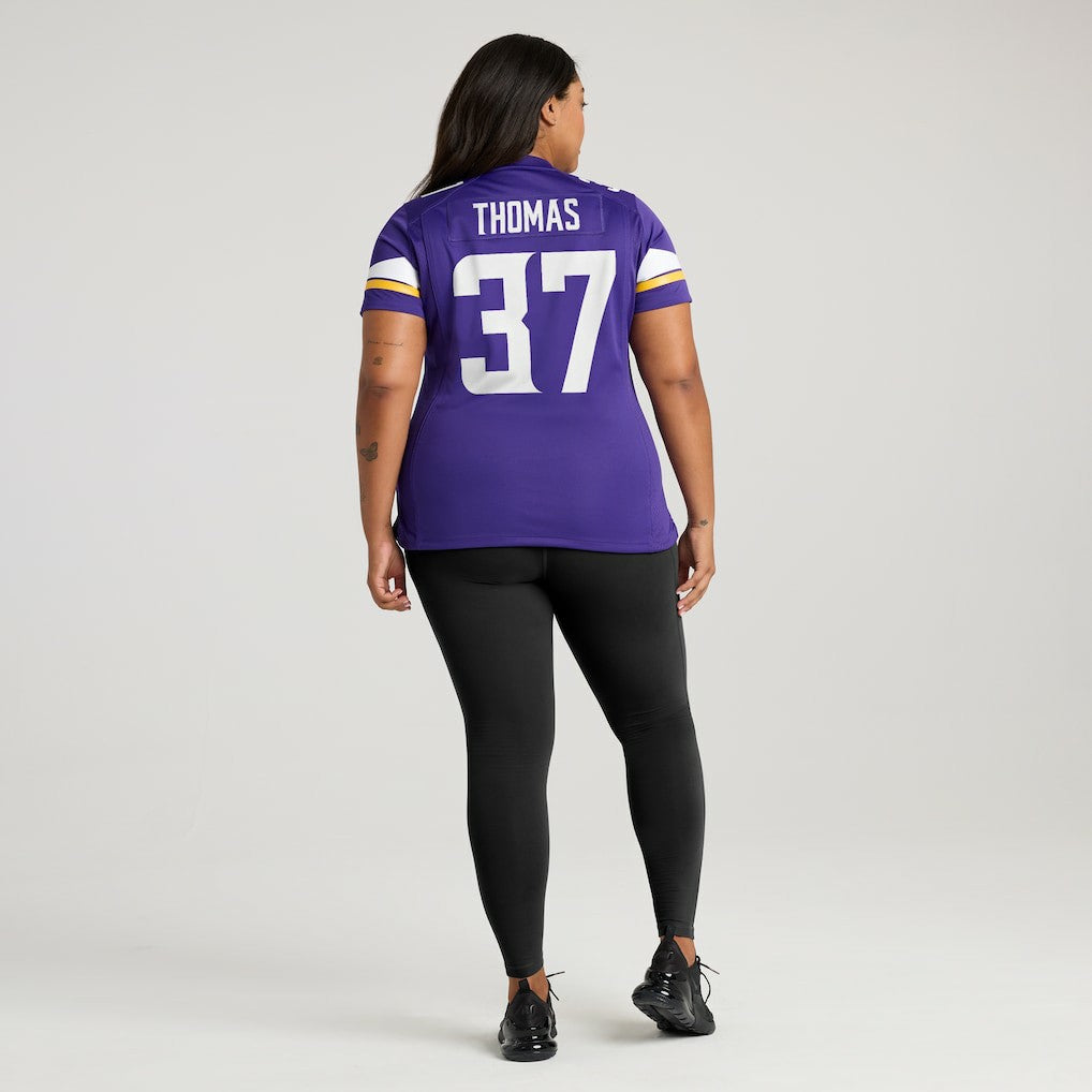 Tavierre Thomas Minnesota Vikings Women's Team Game Jersey - Purple for sale