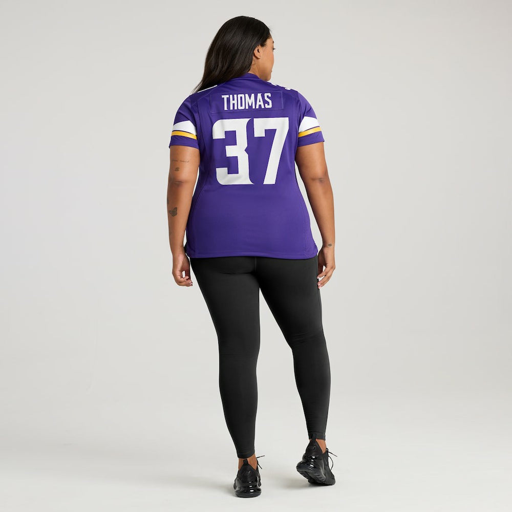 Tavierre Thomas Minnesota Vikings Women's Team Game Jersey - Purple for sale