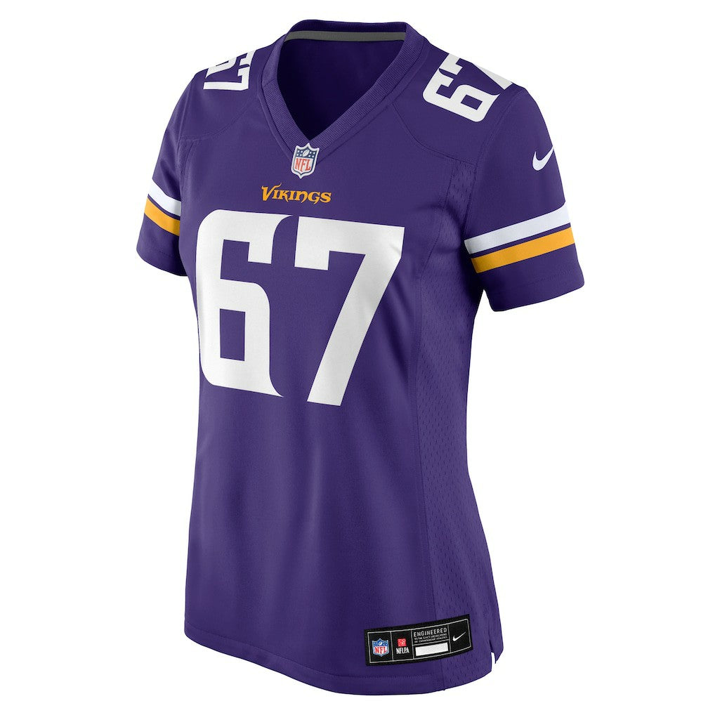 Justin Skule Minnesota Vikings Women's Team Game Jersey - Purple cheap