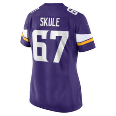 Justin Skule Minnesota Vikings Women's Team Game Jersey - Purple cheap
