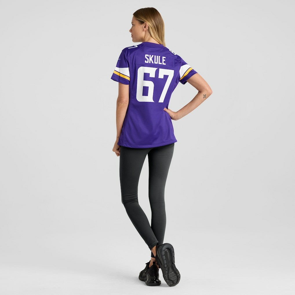 Justin Skule Minnesota Vikings Women's Team Game Jersey - Purple cheap
