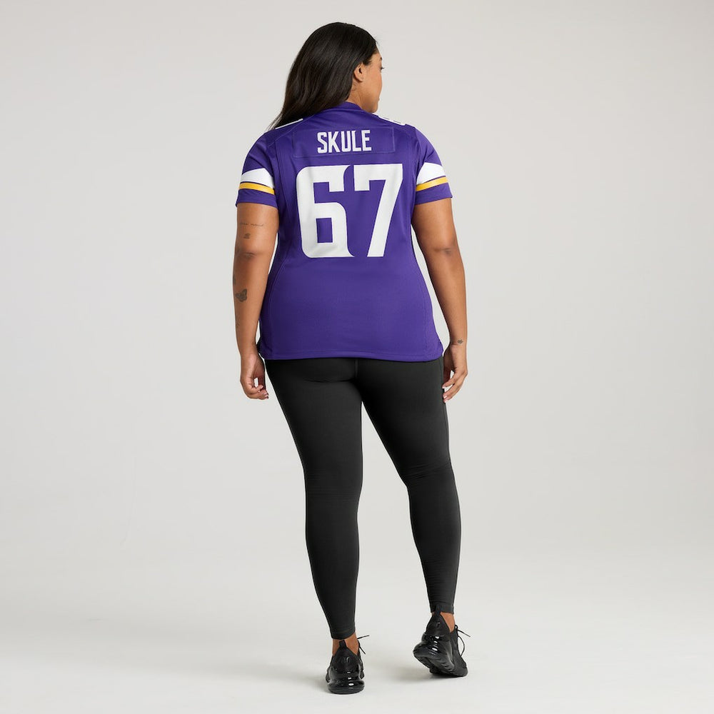 Justin Skule Minnesota Vikings Women's Team Game Jersey - Purple cheap