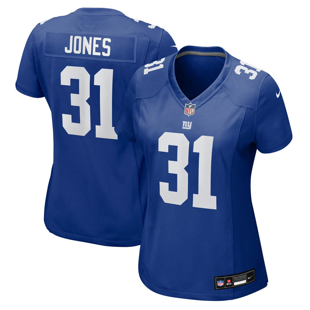 Nic Jones New York Giants Women's Team Game Jersey - Royal cheap