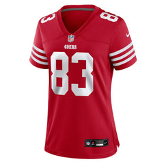 Terique Owens San Francisco 49ers Women's Team Game Jersey - Scarlet on sale