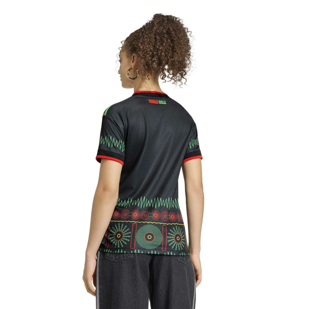 Jamaica National Team Women's 2026 Away Replica Jersey - Black sale