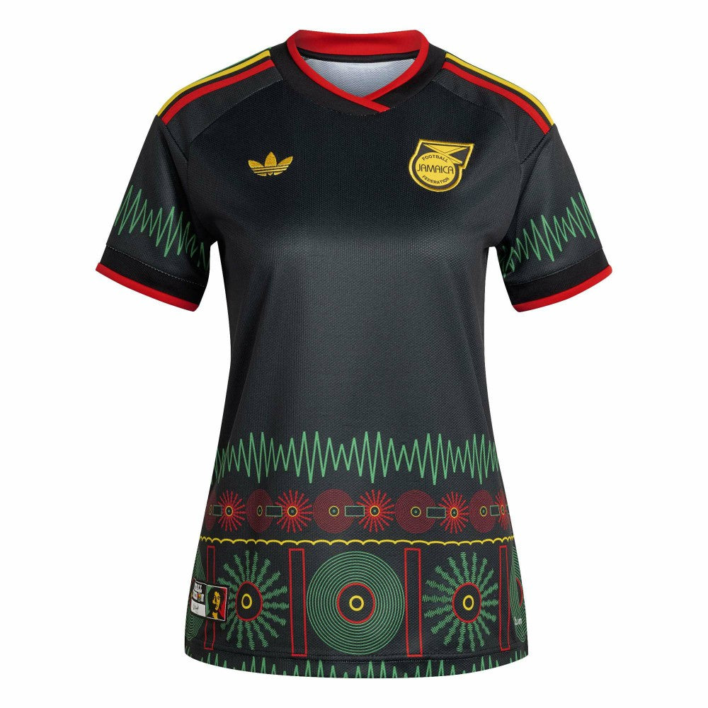 Jamaica National Team Women's 2026 Away Replica Jersey - Black sale
