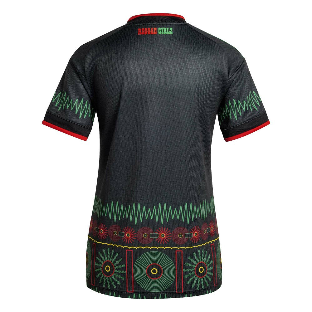 Jamaica National Team Women's 2026 Away Replica Jersey - Black sale