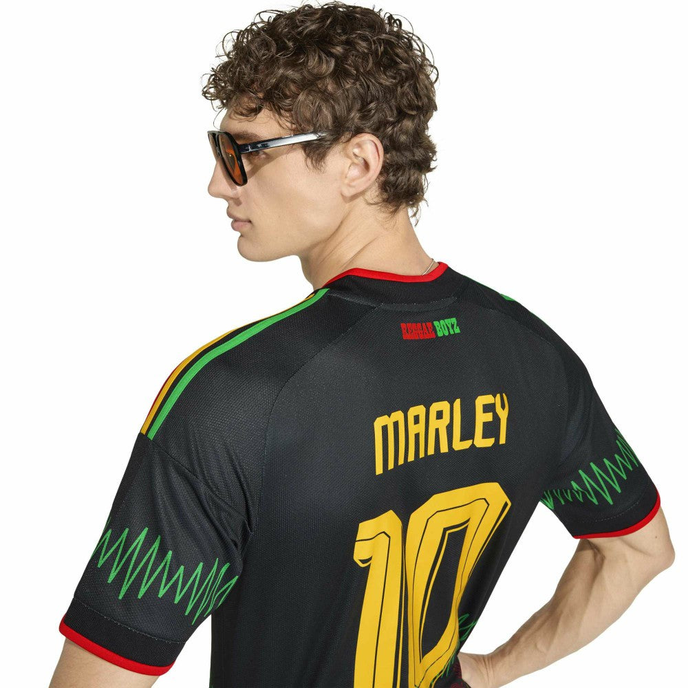 Bob Marley Jamaica National Team 2026 Away Replica Jersey - Black online