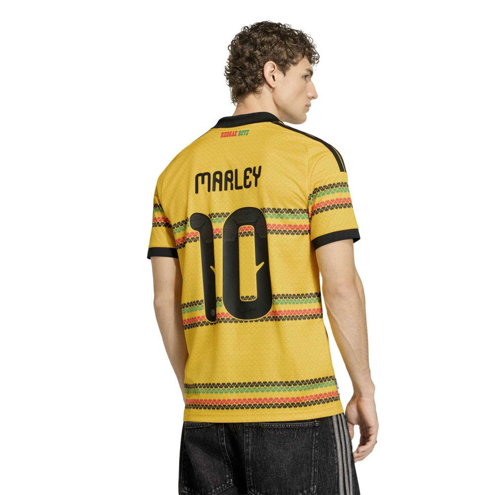 Bob Marley Jamaica National Team 2026 Home Replica Jersey - Yellow discount