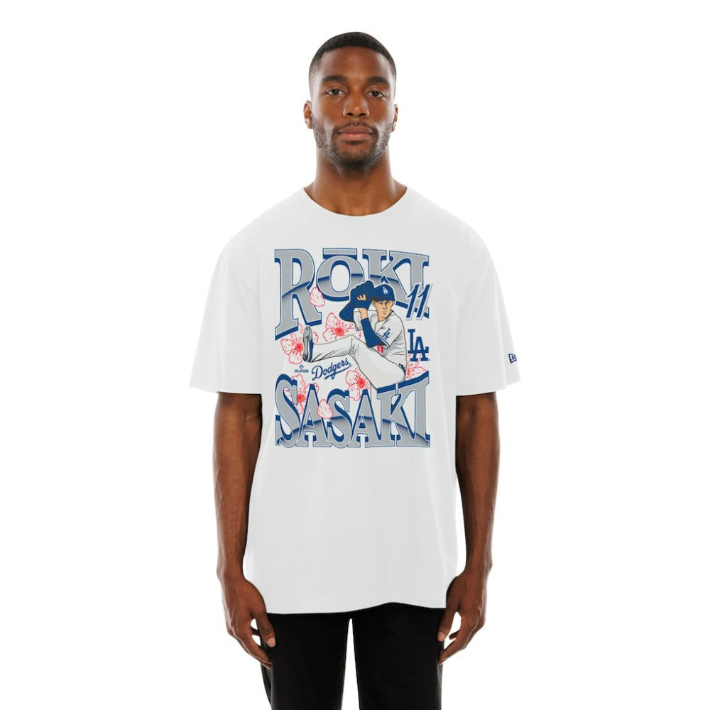 Roki Sasaki Los Angeles Dodgers Player T-Shirt White