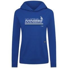 Los Angeles Dodgers Levelwear Women's Relay Breaker Pullover Hoodie Royal
