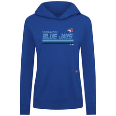 Toronto Blue Jays Levelwear Women's Relay Breaker Pullover Hoodie Royal