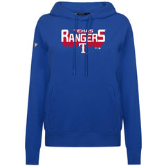 Texas Rangers Levelwear Women's Adorn Retro 3D Pullover Hoodie Royal