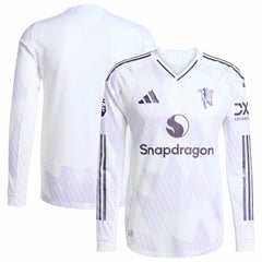 Manchester United 2025/26 Away Long Sleeve Jersey - White online