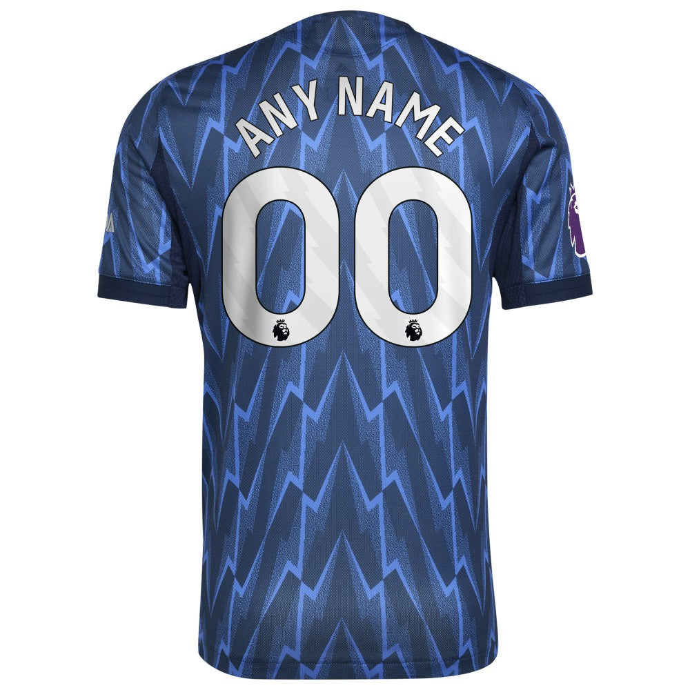 Arsenal 2025/26 Away Custom Jersey - Blue cheap