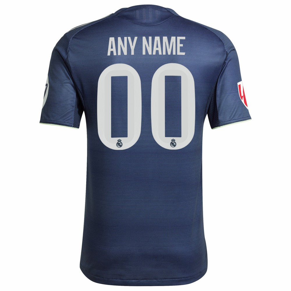 Real Madrid 2025/26 Away Custom Jersey - Blue online