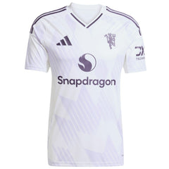 Manchester United 2025/26 Away Replica Custom Jersey - White shop