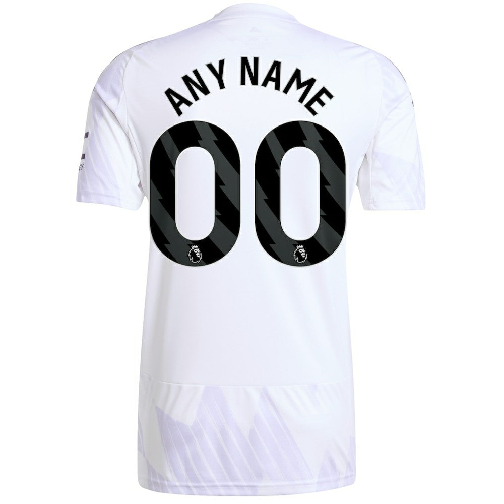 Manchester United 2025/26 Away Replica Custom Jersey - White shop