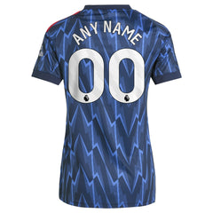 Arsenal Women's 2025/26 Away Replica Custom Jersey - Blue cheap