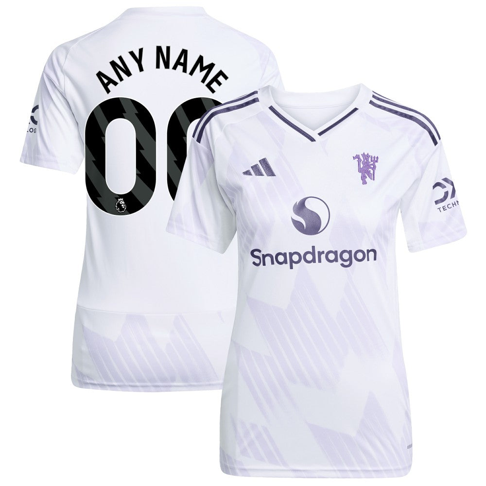 Manchester United Women's 2025/26 Away Replica Custom Jersey - White online