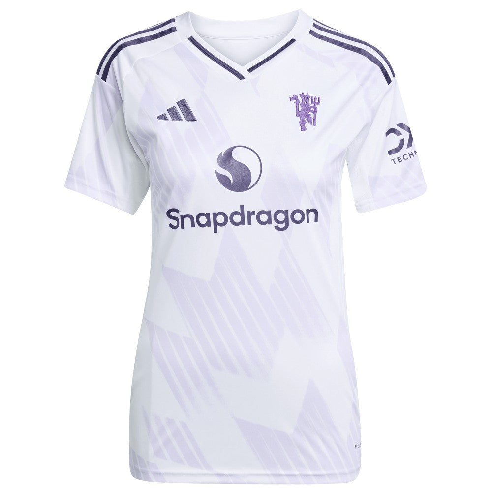 Manchester United Women's 2025/26 Away Replica Custom Jersey - White online