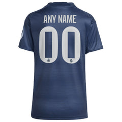 Real Madrid Women's 2025/26 Away Replica Custom Jersey - Blue online