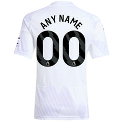 Manchester United Youth 2025/26 Away Replica Custom Jersey - White outlet