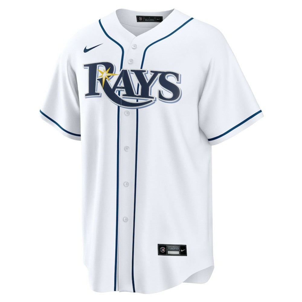 Junior Caminero Tampa Bay Rays Youth Home Replica Jersey White