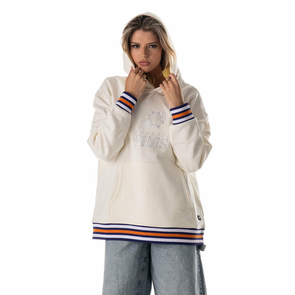 Phoenix Suns The Wild Collective Unisex 2025/26 City Edition Custom Rib Tonal Premium Hoodie - White outlet